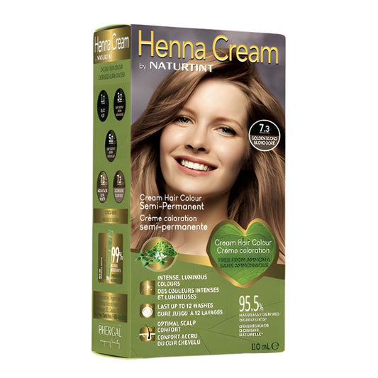 naturtint crème colorante semi-permanente à l'henné - Blond doré 7.3