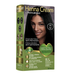 naturtint Crème colorante semi-permanente à l'henné - Noir 1.0