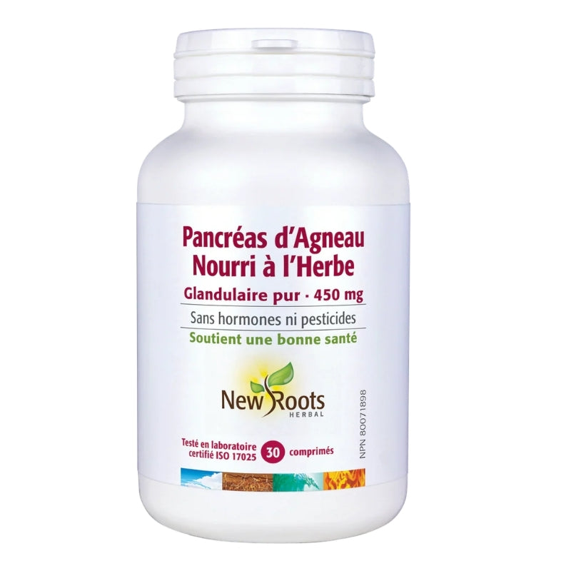 New Root Herbal Pancréas d’agneau nourri à l’herbe