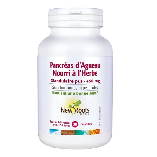 New Root Herbal Pancréas d’agneau nourri à l’herbe