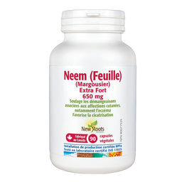 New Roots - Neem (Feuille) Margousier 650 mg - Extra fort - 90 capsules