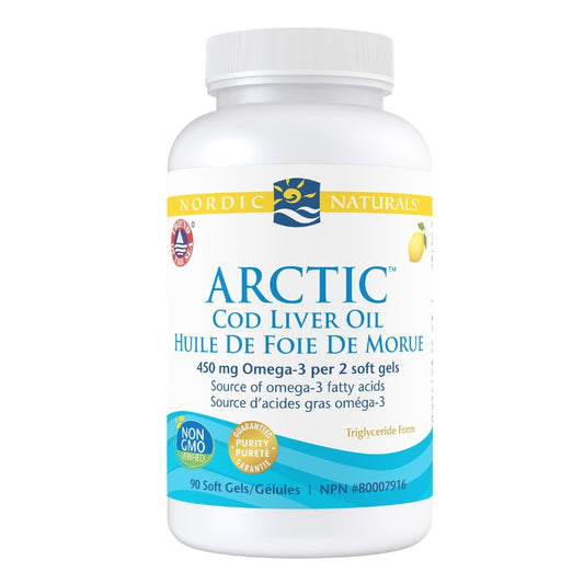 Nordic Naturals - Arctic Huile de foie de morue (Gélules) - 90 gel