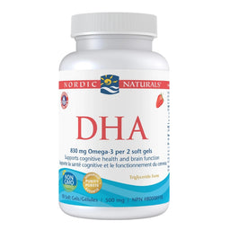 Nordic Naturals - DHA - Fraise - 90 gel