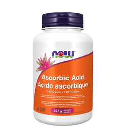 now acide ascorbique 100% pure 227g poudre