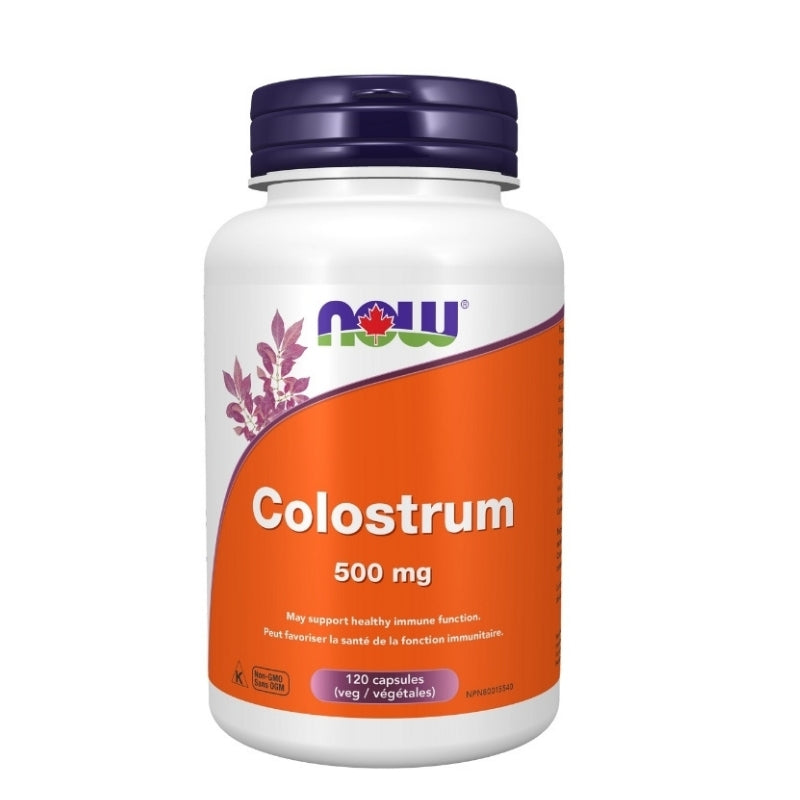 now colostrum 500 mg fonction immunitaire 120 capsules végétales