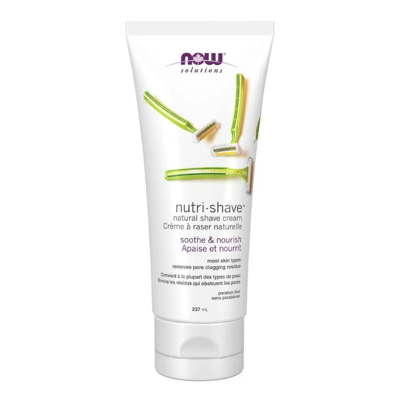NOW - Crème à raser naturelle - 237 ml