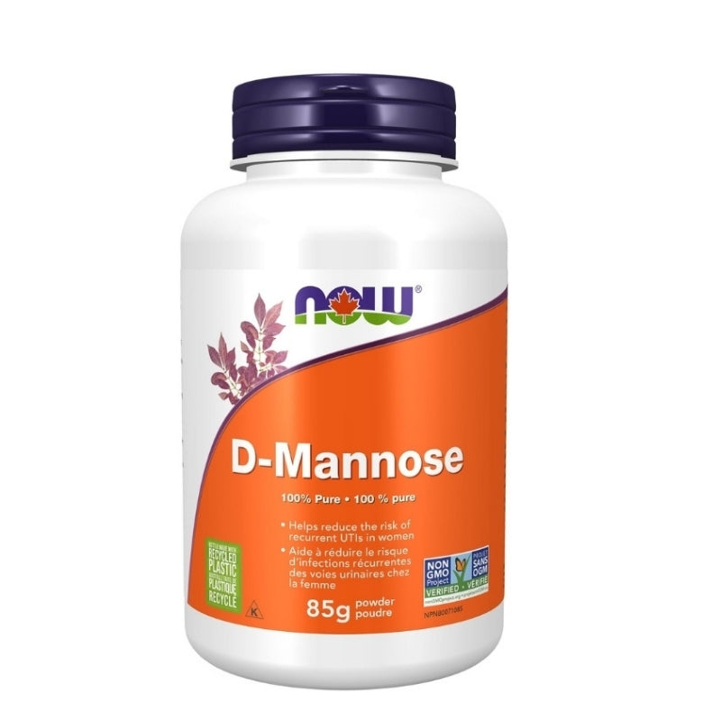 now d-mannose 100% pure 85 gr poudre sans ogm