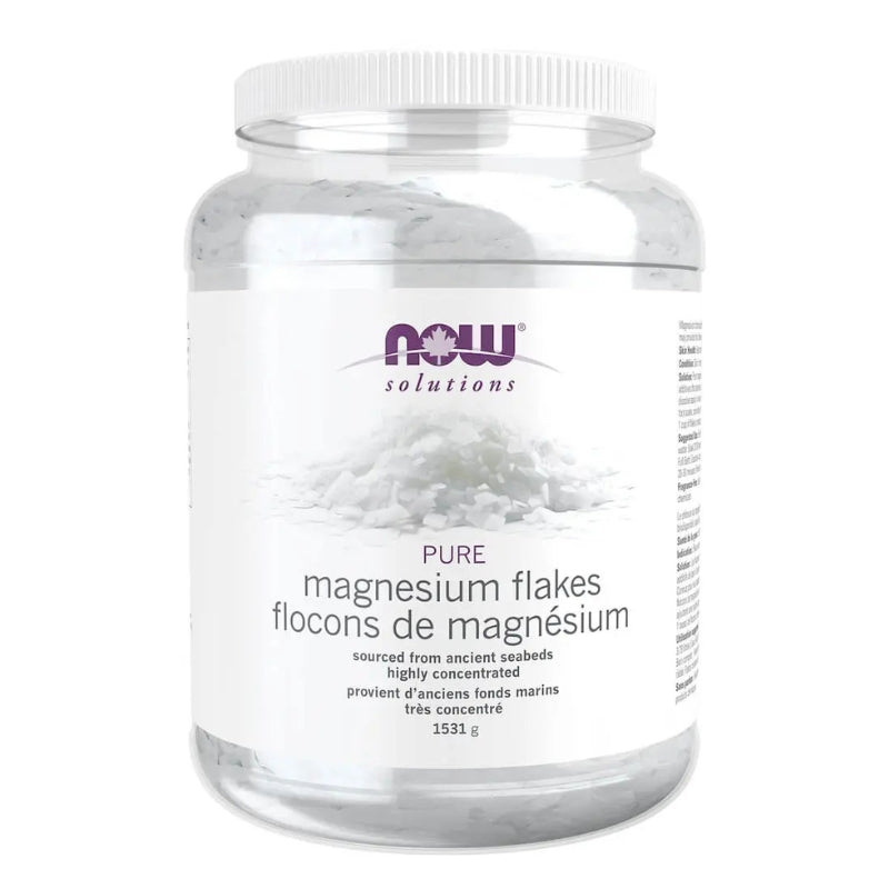 NOW - Flocons de magnésium (pour le bain) - 1531 g