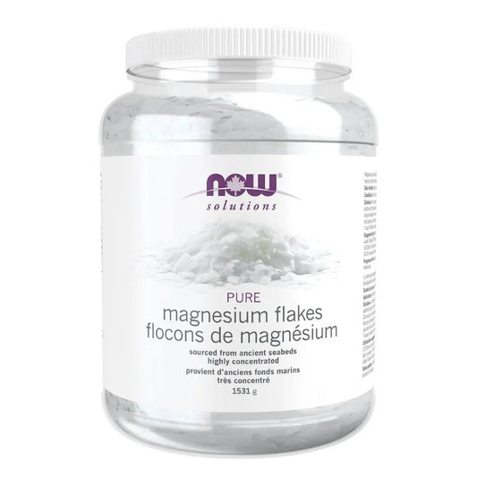 NOW - Flocons de magnésium (pour le bain) - 1531 g