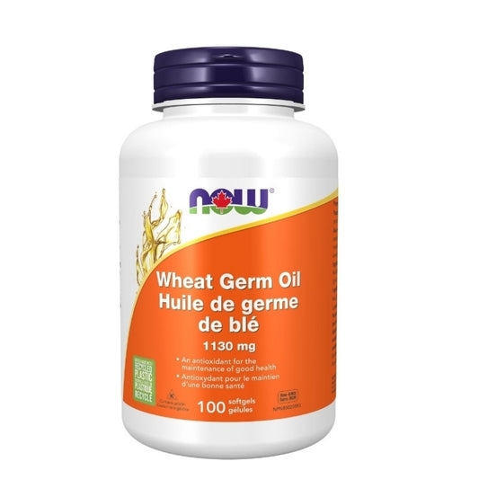 now huile de germe de blé 1130 mg antioxydant 100 gélules sans ogm