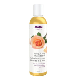 Now - Huile de massage - Apaisante à la rose - 237 ml