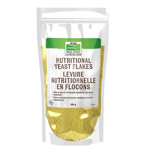 Now  Levure nutritionnelle en flocons Végane Sans gluten