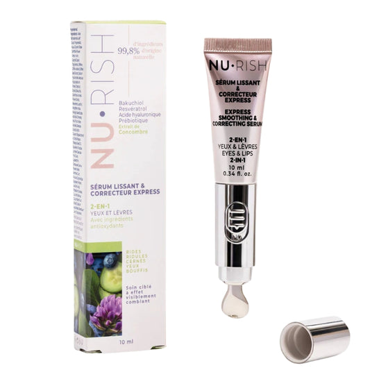 Nu-rish - Sérum lissant & correcteur express - Yeux & lèvres - 10 ml