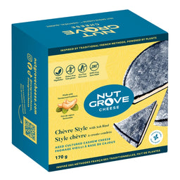 Nut Grove Cheese - Fromage vieilli à base de cajou - Style chèvre - 170 g