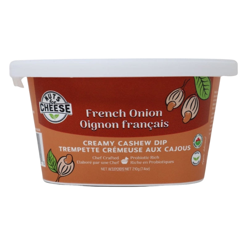 Nuts fo Cheese - Trempette crémeuse aux cajous - Oignon francais - 210 g