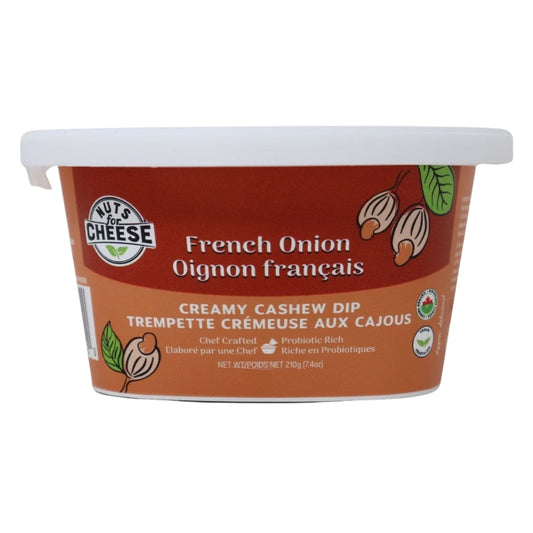 Nuts fo Cheese - Trempette crémeuse aux cajous - Oignon francais - 210 g