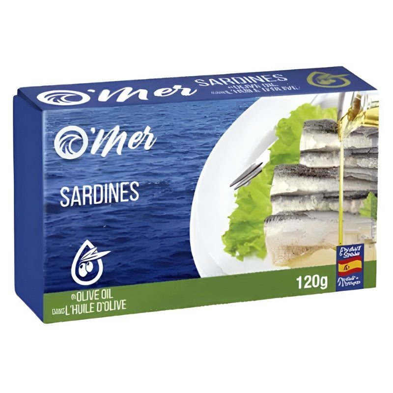 O Mer - Sardines dans l'huile d'Olive - 120 g