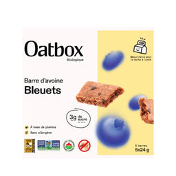 oatbox Barre d'avoine - Bleuets