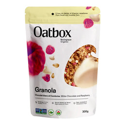 Oatbox - Granola - Chocolat blanc et framboise - 300 g