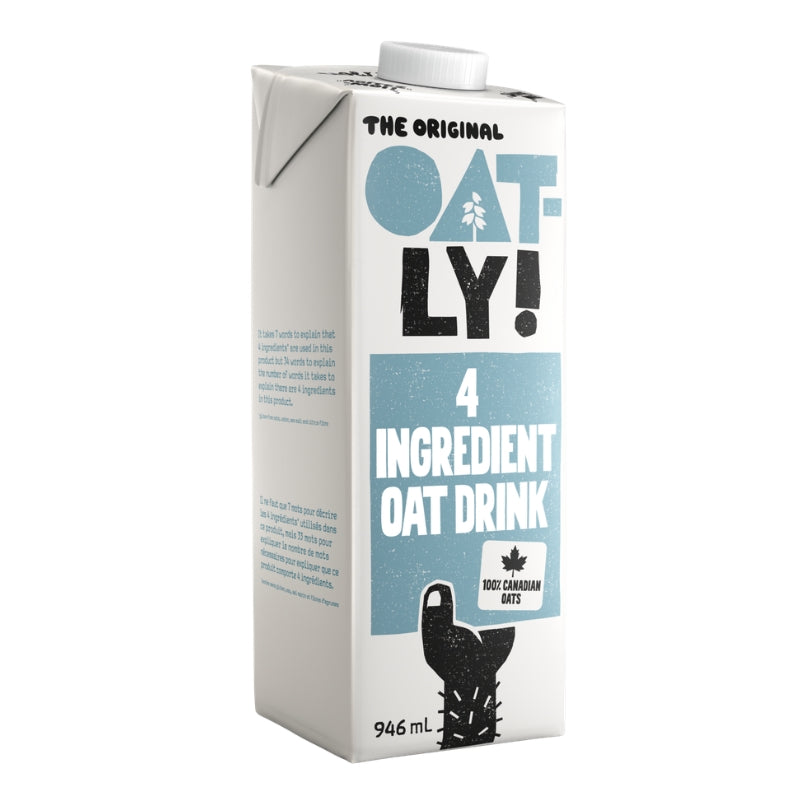Oatly - Boisson d'avoine 4 ingrédients - 1 L