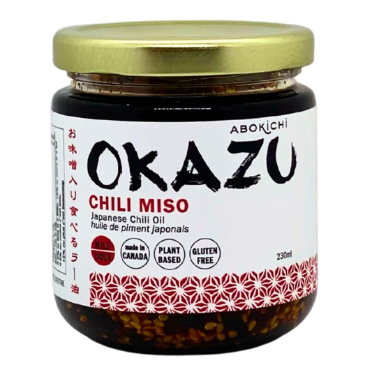 Okazu - Huile de piment chili miso - Doux - 230 ml