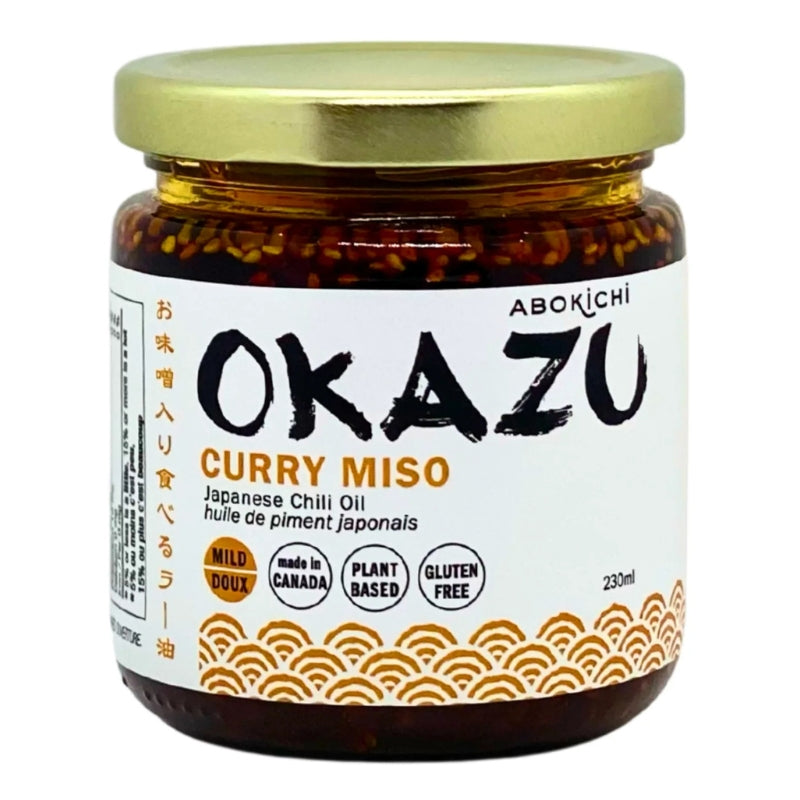 Okazu - Huile de piment - Curry miso - 230 ml
