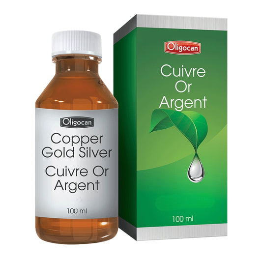 Oligocan - Oligo-élément Cuivre or argent - 100 ml