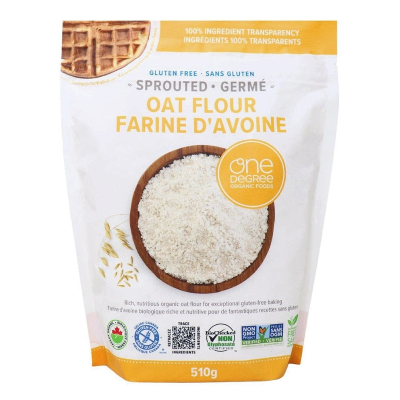 One degree organic food - Farine d'avoine germée - 510g