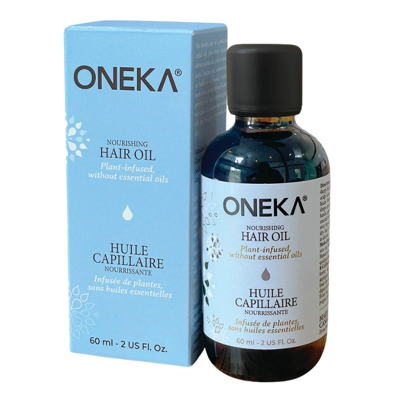 Oneka - Huile capillaire nourrissante - Infusée de plantes - 60 ml