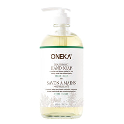 Oneka - Savon à mains - Cèdre + sauge - 460 ml