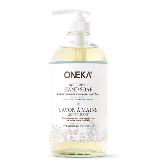 Oneka - Savon à mains nourrissant sans odeur - 460 ml
