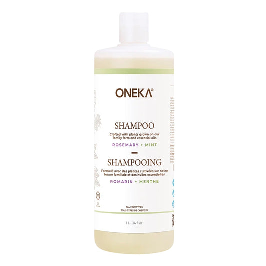 Oneka - Shampoing - Romarin + menthe - 1 L