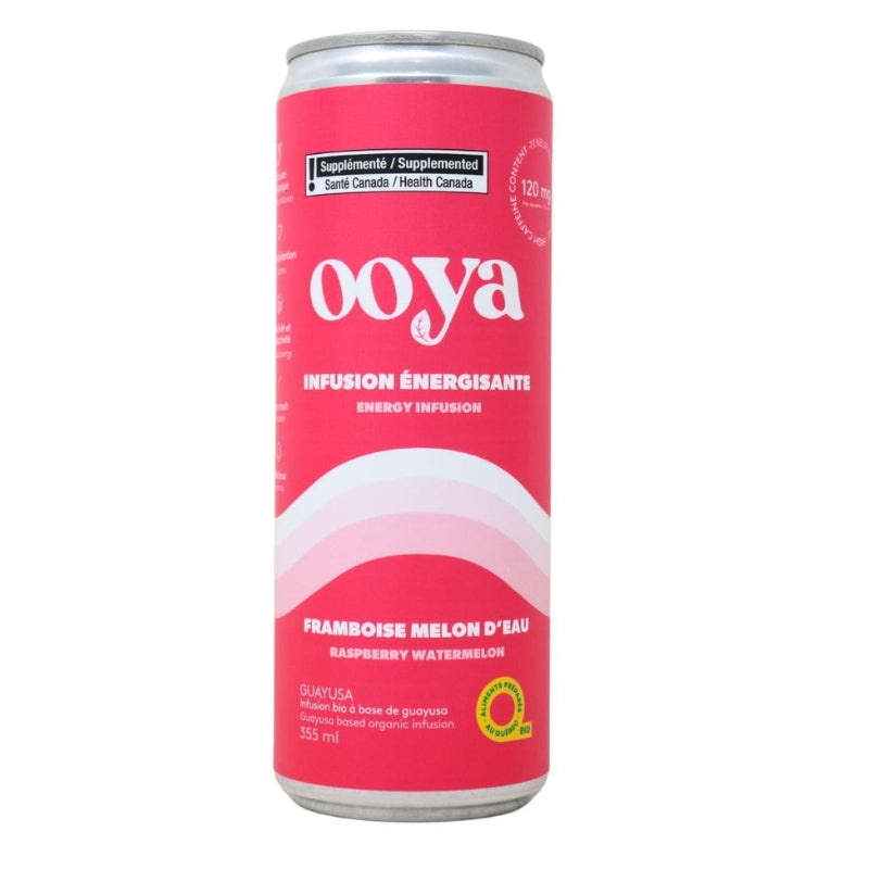 ooya Infusion énergisante caféinée - Framboise Melon d'eau
