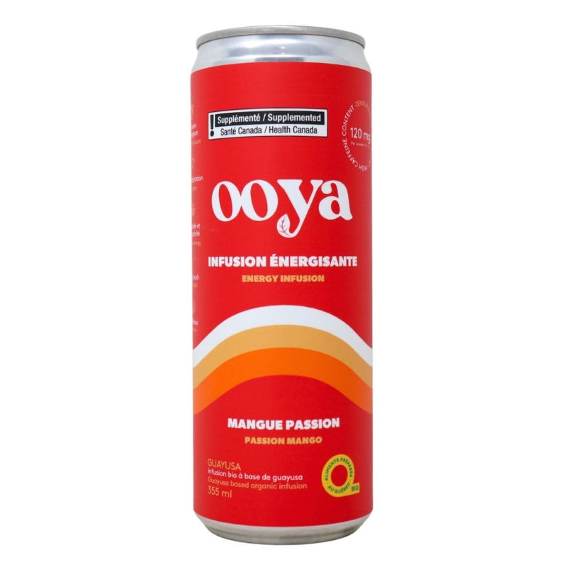 ooya Infusion énergisante caféinée - Mangue passion 