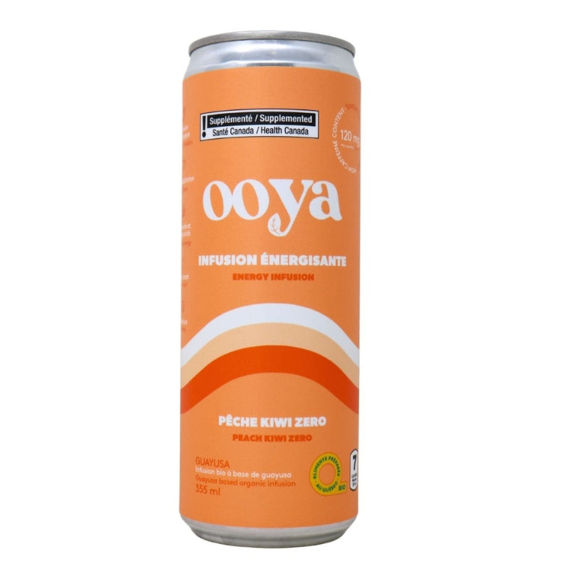 ooya Infusion énergisante caféinée - Pêche kiwi zero 