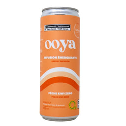 ooya Infusion énergisante caféinée - Pêche kiwi zero 
