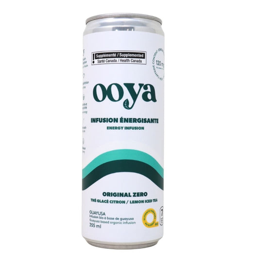 ooya Infusion énergisante caféinée - Thé glacé citron zero