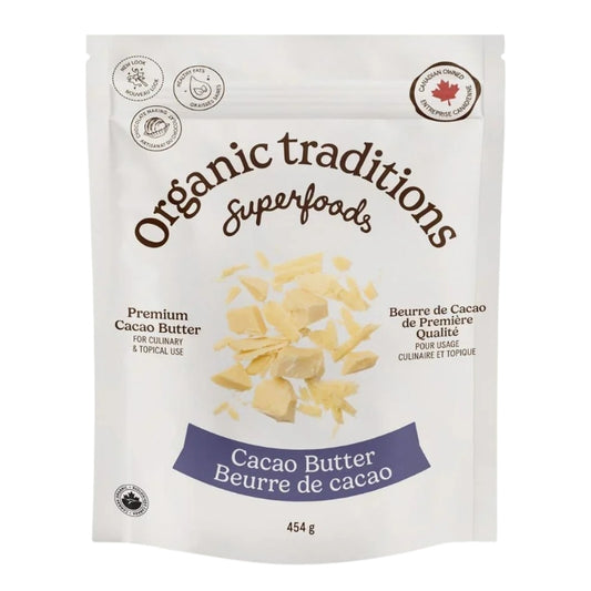 Organic Tradition Beurre de Cacao Biologique