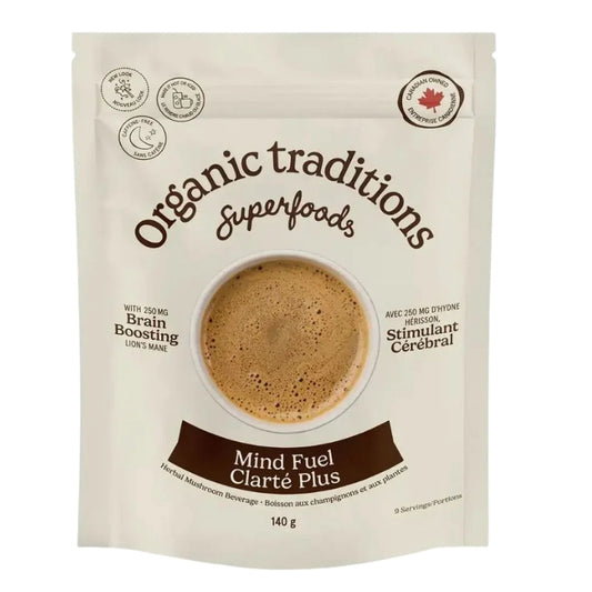 Organic Traditions Boisson aux champignons - Clarté plus