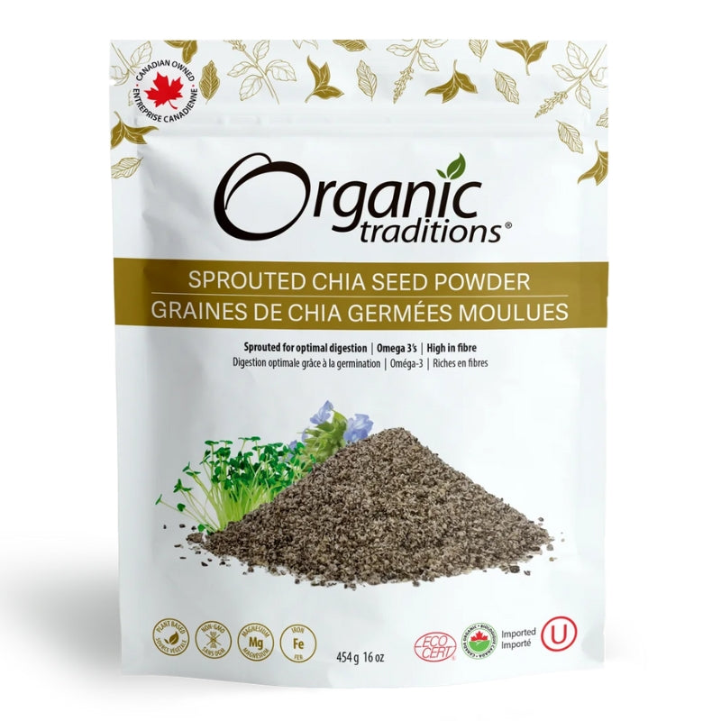 Graines de Chia Germées