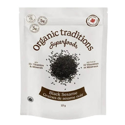 Organic Tradition Graines de Sésame Noir Biologiques