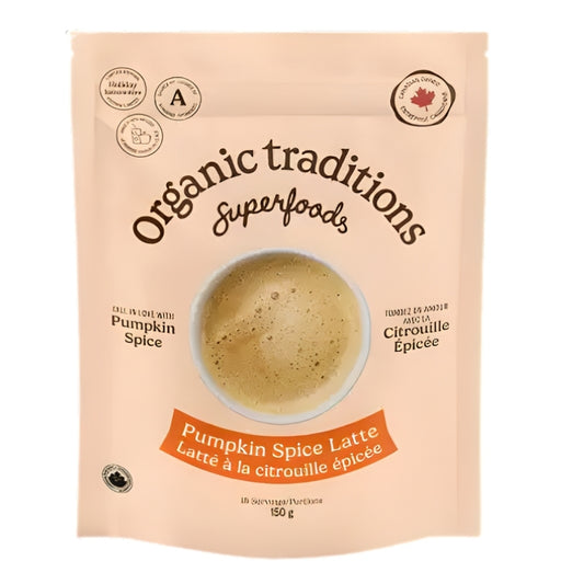Organic Traditions Latté - citrouille épicée