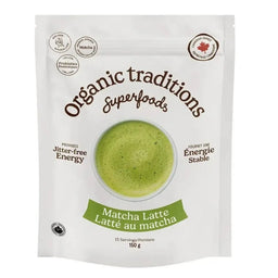 Organic Tradition Latté de Matcha avec Probiotiques