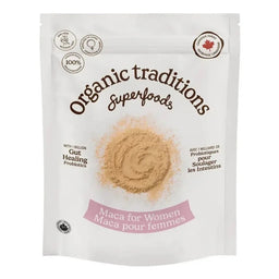 Organic Tradition Maca Bio pour Femme avec Probiotiques