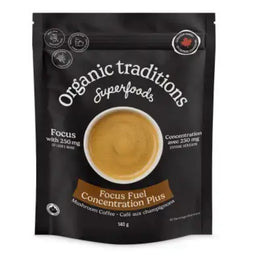 Organic Traditions Mélange De Café Aux Champignons - Concentration Plus