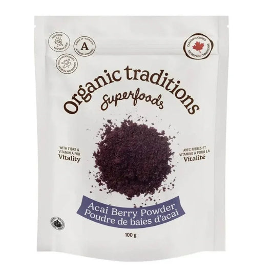 Organic Tradition  poudre de baies D'Açai