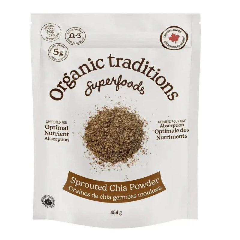 Organic Tradition Poudre De Chia Germés