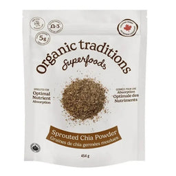 Organic Tradition Poudre De Chia Germés