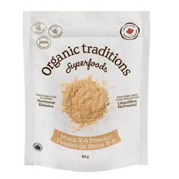 Organic Tradition Poudre De Maca X-6 Noir et Rouge Pourpre