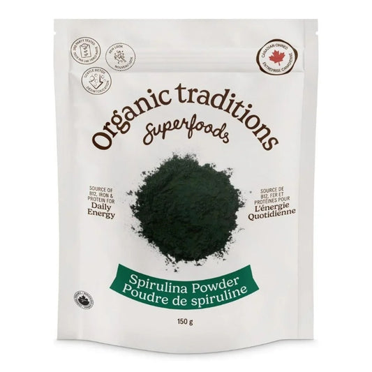 Organic Tradition Poudre de Spiruline Bio